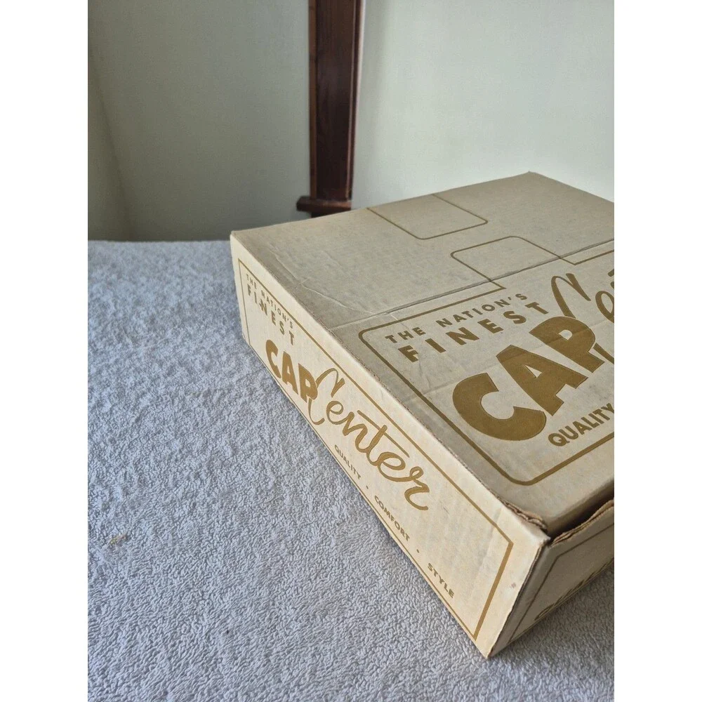 Vintage Cap Center Hat Box The Nation’s Finest Advertising Cardboard Cap Box